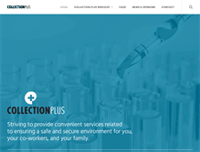 Tablet Screenshot of collectionplus.com